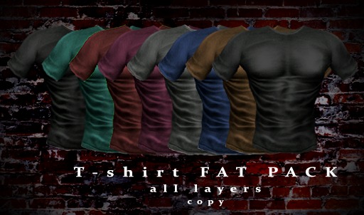 T-shirt Fat Pack