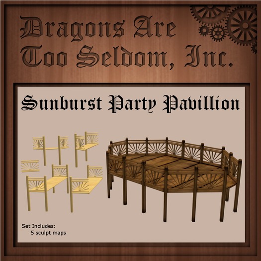 Sunburst Party Pavilion Set 