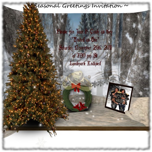 Season Greetings Invitation