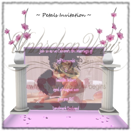 Petals Invitation