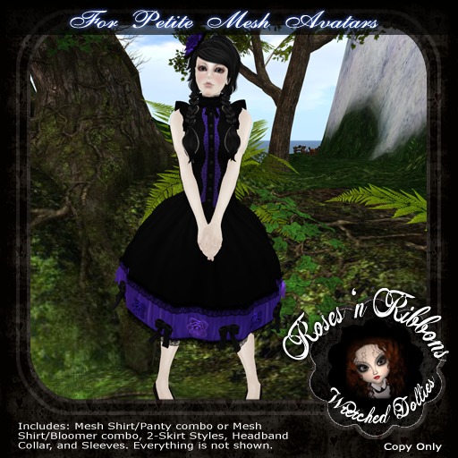 WD Roses 'n Ribbons Purple-Petites