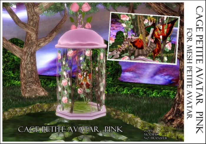 Cage Petite Avatar Pink