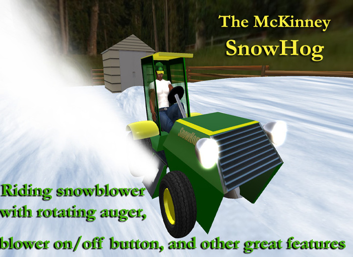 The McKinney SnowHog