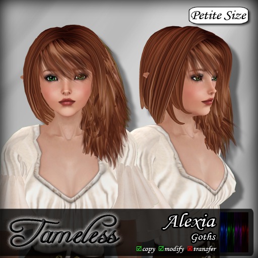Tameless Hair Alexia (petite) - Goths