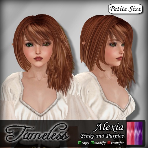 Tameless Hair Alexia (petite) - Pinks and Purples