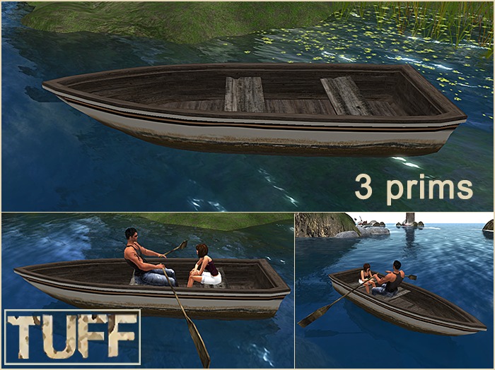 [TUFF] Brown & White Rowboat LP Rezzer