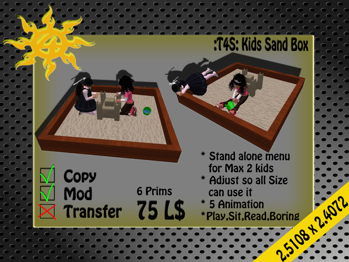 :T4S: Kids Sand Box