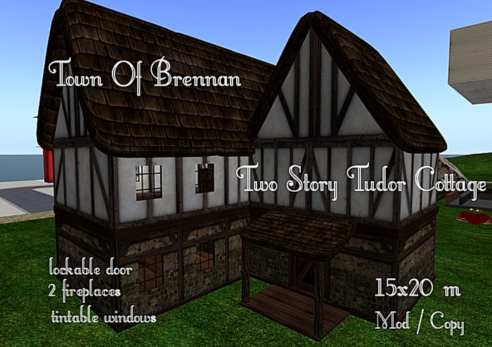 Town Of Brennan's Two Story Tutor Cottage Home Prefab