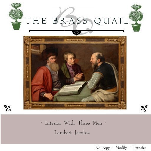 · Circle of Interior with Three Men ·