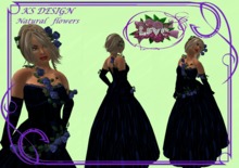 KS Design: Set of evening clothes (blue)