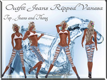 LSR - Outfit Jeans Ripped Vanesa