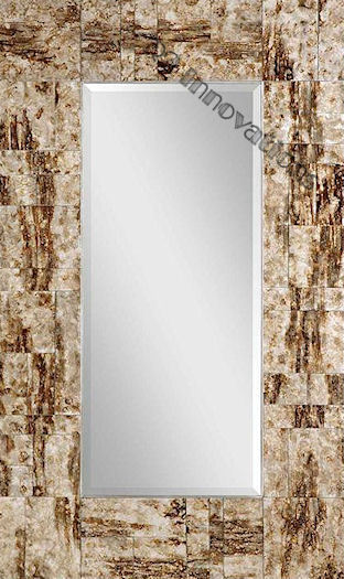 Marble Mirror Browns