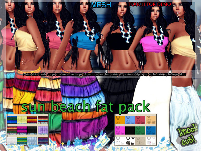 ..::Knockout!..:: SUN BEACH FAT PACK MESH