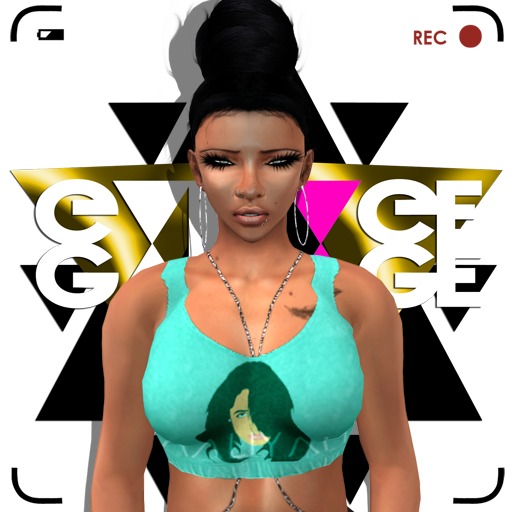 G A R B A G E - Aaliyah top *mint*