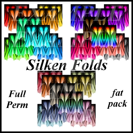 Eternal Creativity ~ Silken Folds fat pack
