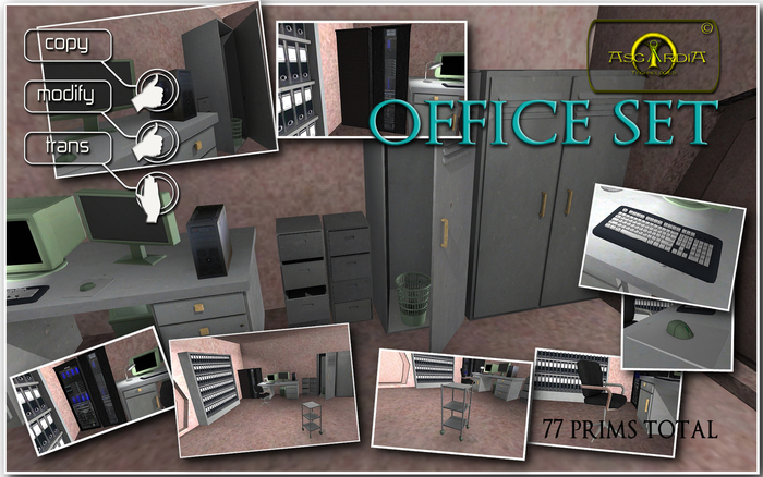 Asgardia Techn. - Office Set Box