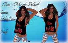 LSR - Top Mesh Black SNHP