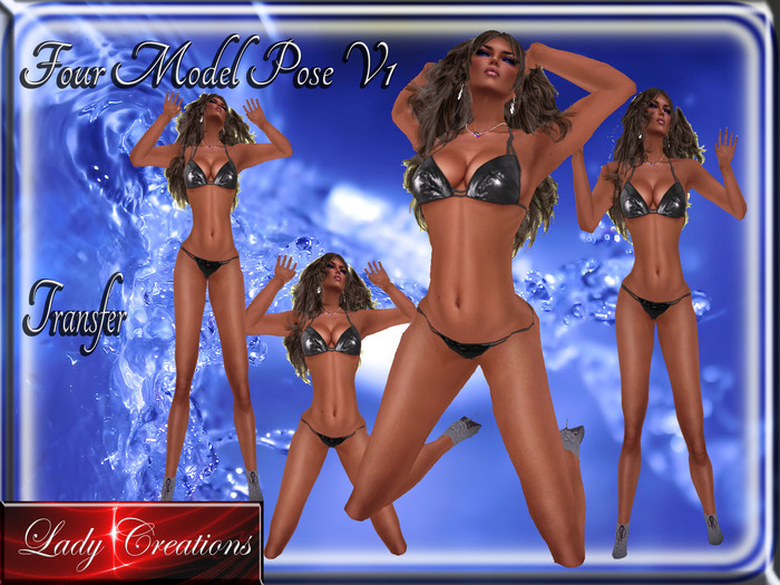 Lady Creations -  Four Model Poses V1 Transfer