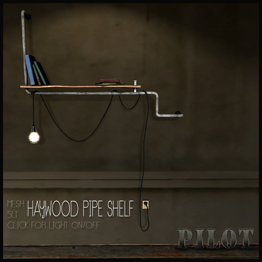PILOT - Haywood Pipe Shelf