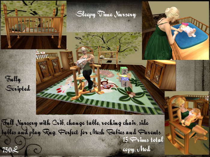 Sleepy Time Nursery--SALE!
