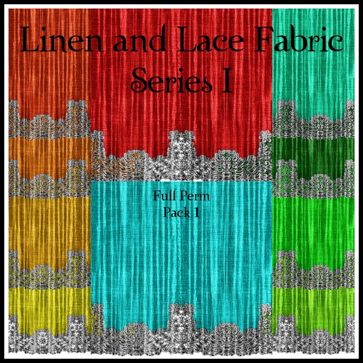 Eternal Creativity ~ Linen and Lace Series I Pack 1