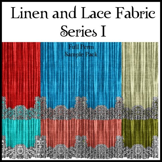 Eternal Creativity ~ Linen and Lace Series I Sample Pack