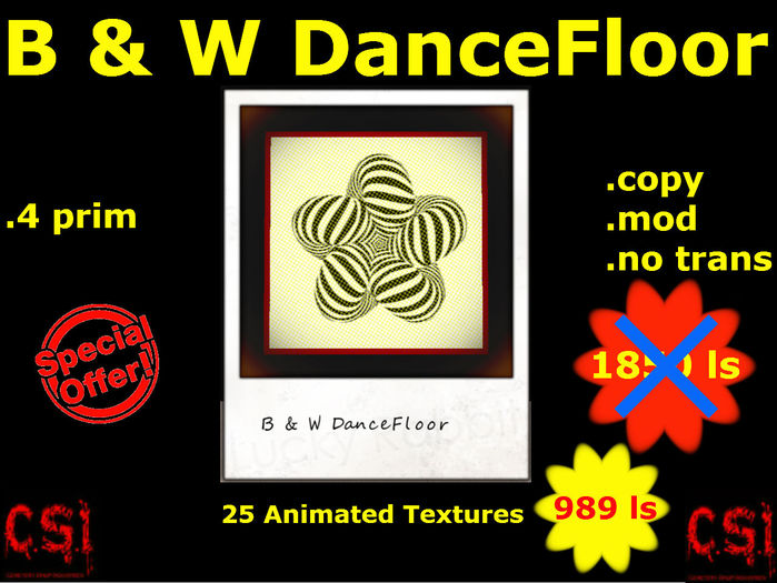 B & W DanceFloor (box)