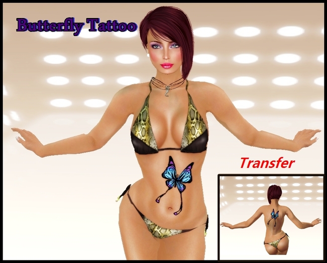 ***Butterflies tattoo***Classic avatar***