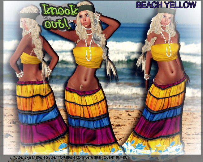 ..::Knockout!..:: SUN BEACH YELLOW