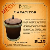 Capacitor (MESH) (Steampunk/Vintage)