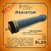 Resistor (MESH) (Steampunk/Vintage)