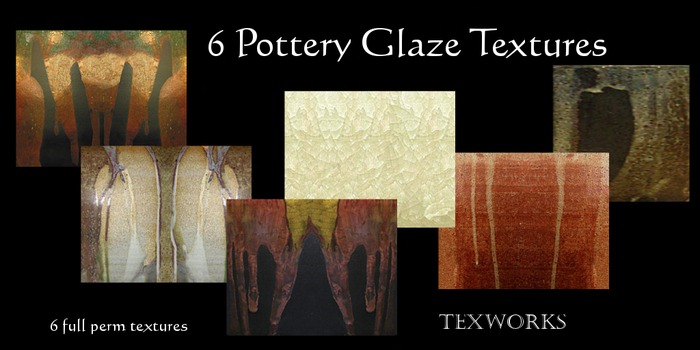 MD 6 Pottery Glaze Textures (Boxed) 