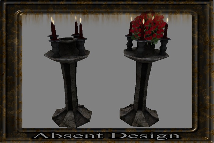-AD- Gothic Candle