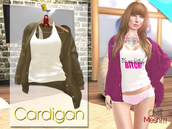 .::[NerdMonkey*Clothes] - [Cardigan brown]::. 