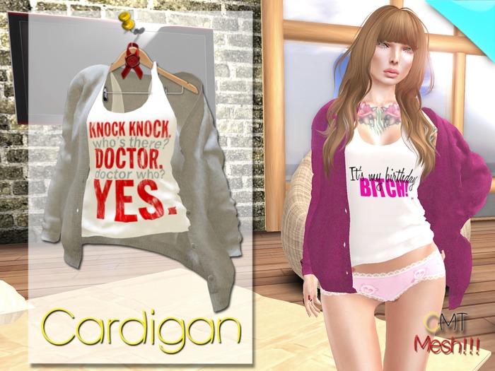 .::[NerdMonkey*Clothes] - [Cardigan Doctor]::. 