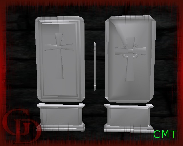 GD: Gothic Coffin Sculpt Set
