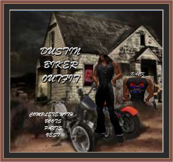 Dustin Biker Outfit (boxed)