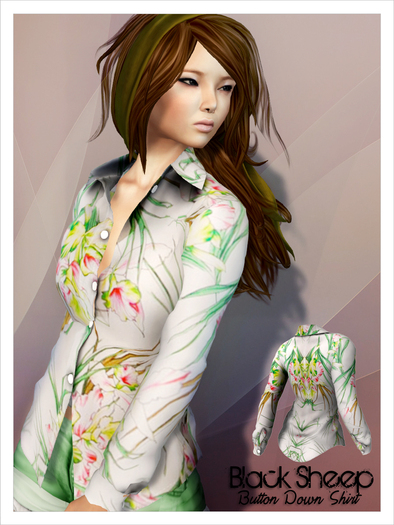 [BS] Printed Shirts - Floral