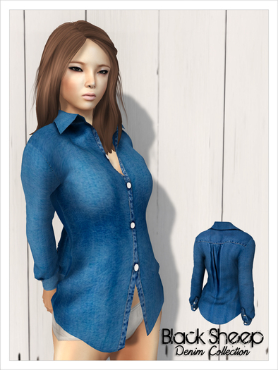 [BS] Denim Shirt - Blue