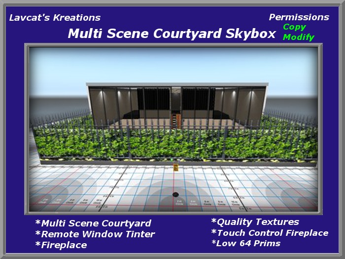 LAVCAT'S MULTI SCENE COURTYARD SKYBOX