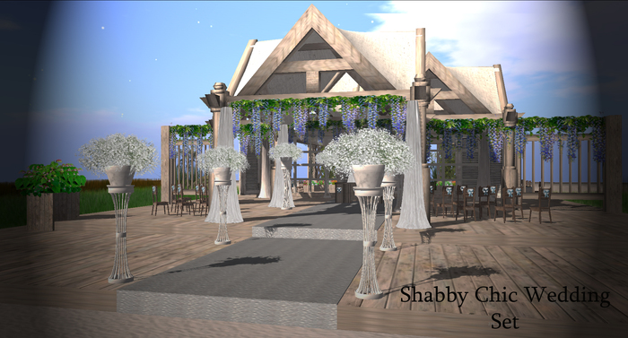 Shabby Chic Wedding Set LOW PRIM mod/copy