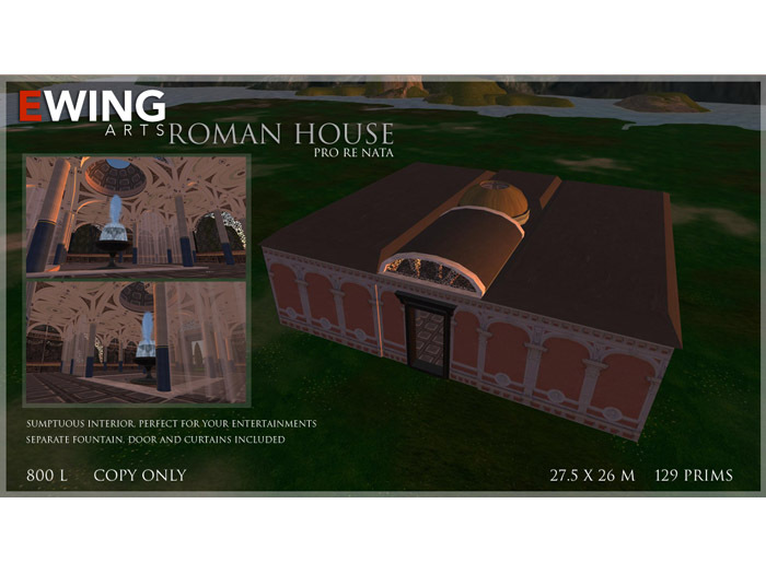 Ewing Arts Roman House