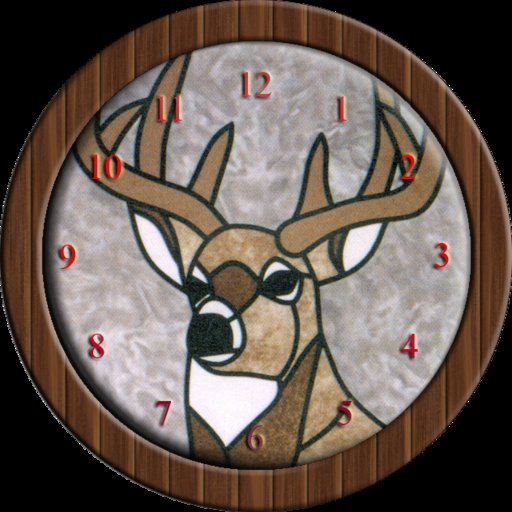*~CC~* Canadiana Red Time Zone Wall Clock (boxed)