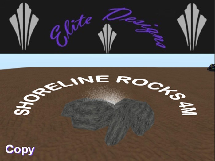 SHORELINE ROCKS WITH CRASHING WAVES INCLUDING SOUND