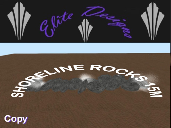 SHORELINE ROCKS WITH CRASHING WAVES INCLUDING SOUND