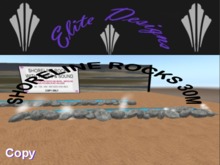 SHORELINE ROCKS WITH CRASHING WAVES INCLUDING SOUND