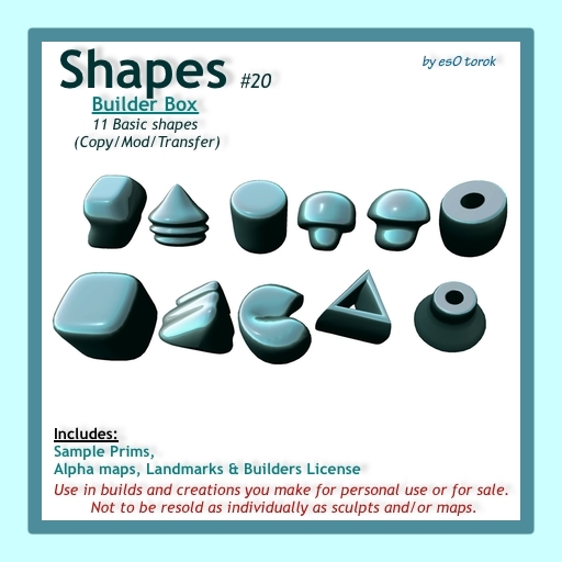 Shapes Builder Box 20 by es0