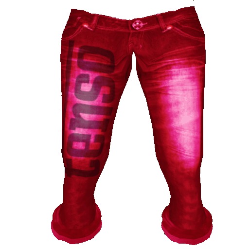 pants tenso vermelha