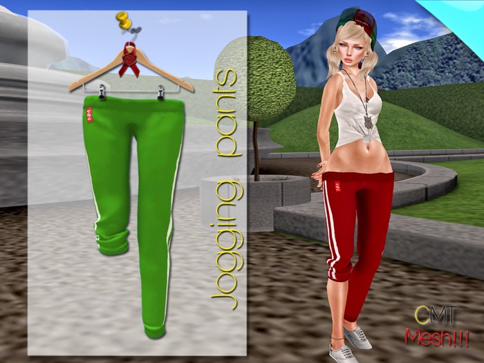.::[NerdMonkey*Clothes] - [Jogging pants green]::. 