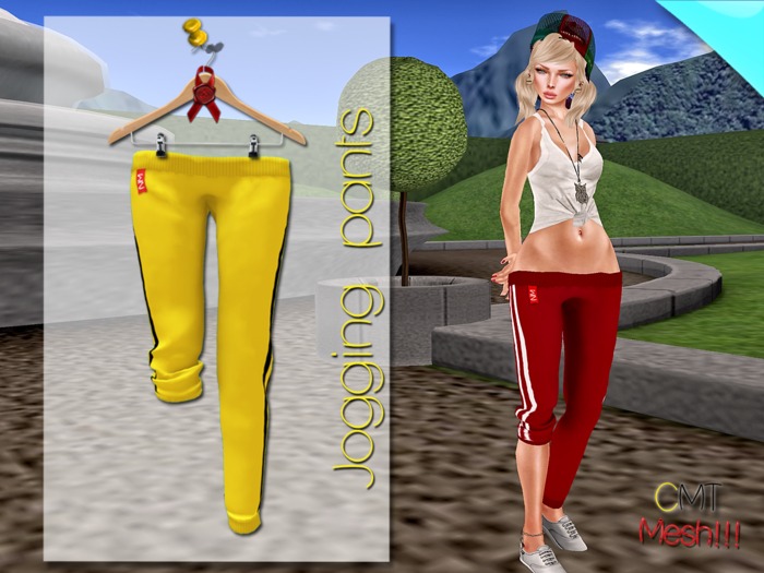  .::[NerdMonkey*Clothes] - [Jogging pants yellow]::. 